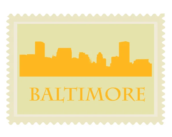 stock vector Baltimore stamp