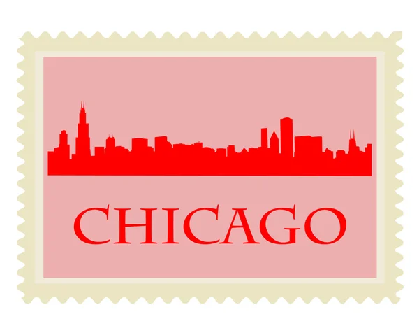 Timbro di Chicago — Vettoriale Stock