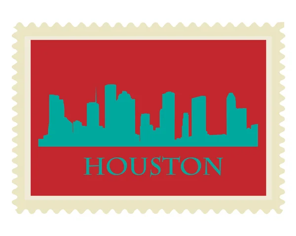 Stmp di Houston — Vettoriale Stock