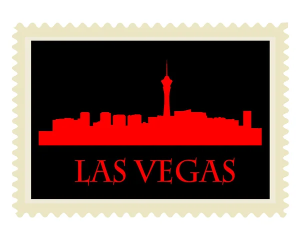 Las Vegas stamp — Stock Vector