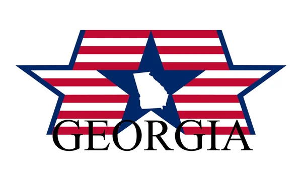 Geórgia — Vetor de Stock