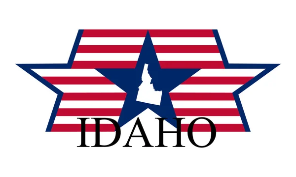 Panneau Idaho — Image vectorielle