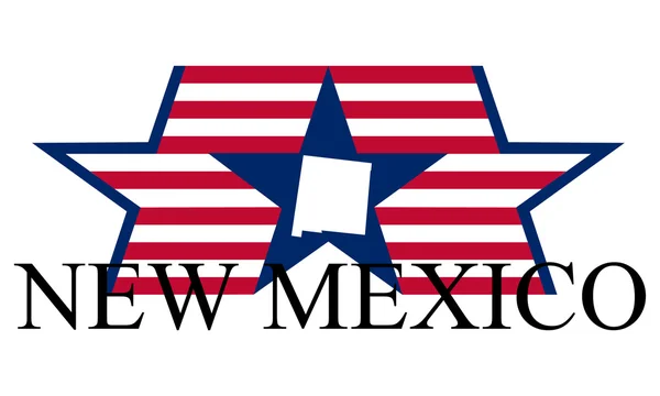 Nové Mexiko — Stockový vektor