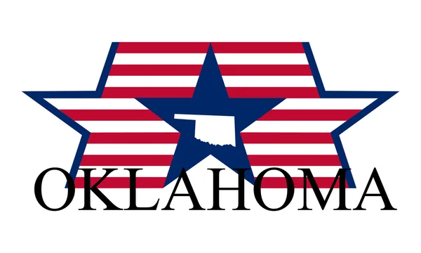 Oklahoma — Stok Vektör