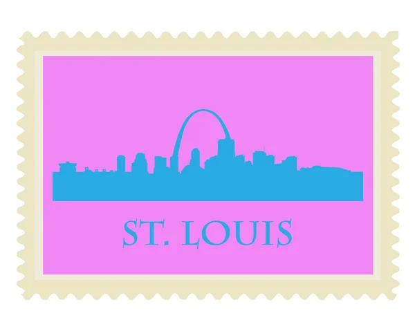St. Louis stamp — Stock Vector