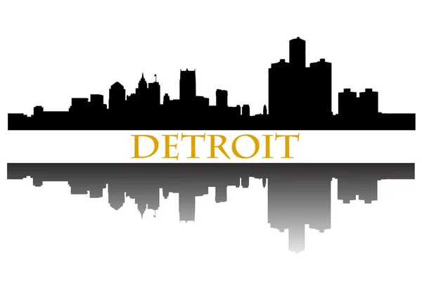 Detroit — Stockový vektor