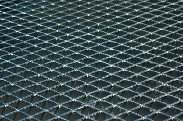 stock image Metal grid