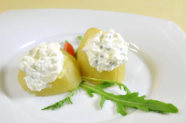 stock image Stuffed potato appetizer, Slovak cuisine