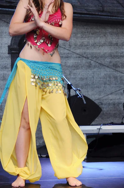 stock image Belly dancer costume