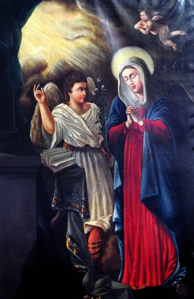 Annunciation - the Virgin Mary — Stock Photo, Image