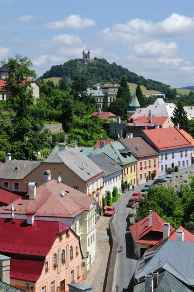 Banska Stiavnica, storica città mineraria, Slovacchia Unesco — Foto Stock