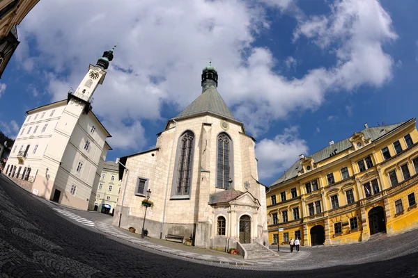 Banska Stiavnica, ville minière historique — Photo