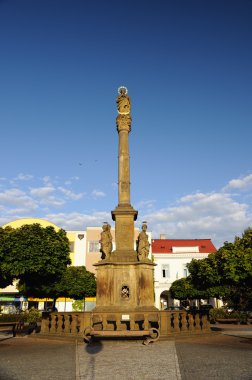 Svitavy - marian ve trinity sütunları Çek Cumhuriyeti veba