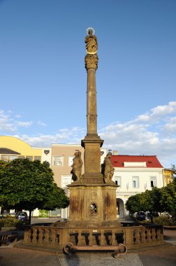 Svitavy - marian ve trinity sütunları Çek Cumhuriyeti veba