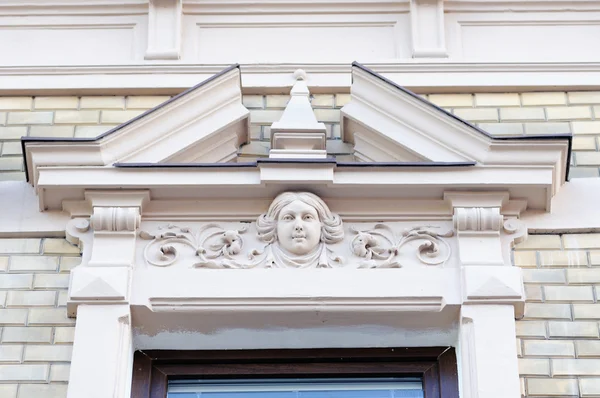 Windows 中具有历史意义的建筑物、 svitavy、 捷克共和国 — 图库照片