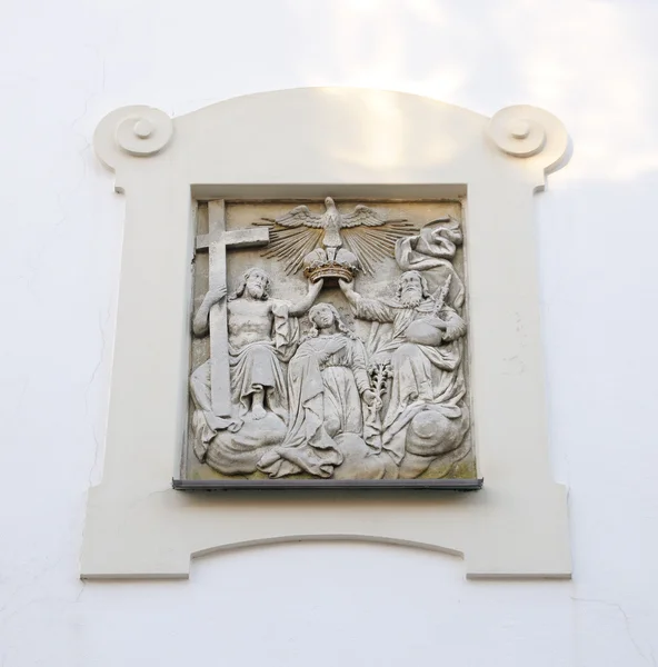 Skulptur der heiligen Dreifaltigkeit — Stockfoto
