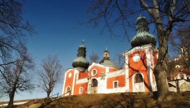 Calvary içinde banska stiavnica, Slovakya