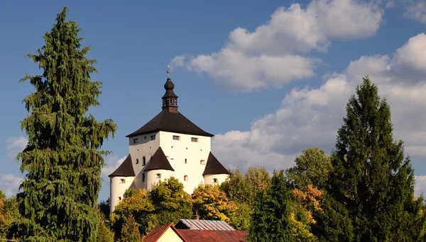 Новый замок в Банска-Штявнице, Словакия ЮНЕСКО — стоковое фото