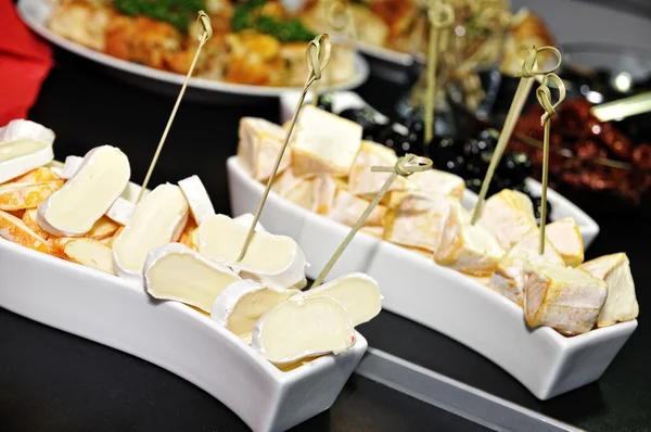 Beschimmeld kaas tot wijnproeven — Stockfoto