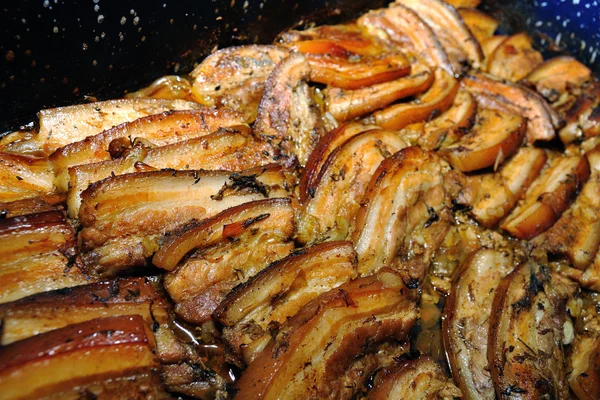 Kızarmış domuz eti — Stok fotoğraf