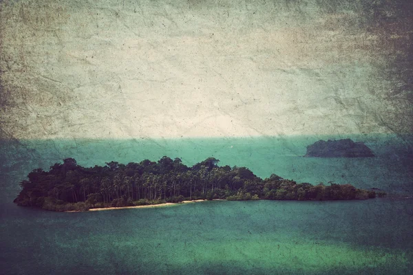 Isola Sfondo carta astratta, Stile vintage — Foto Stock
