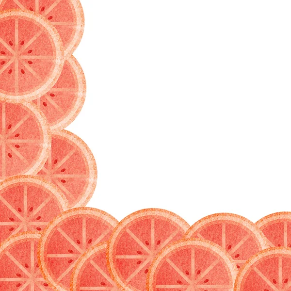 Arka plandan dilimlenmiş Kan portakalı — Stok fotoğraf