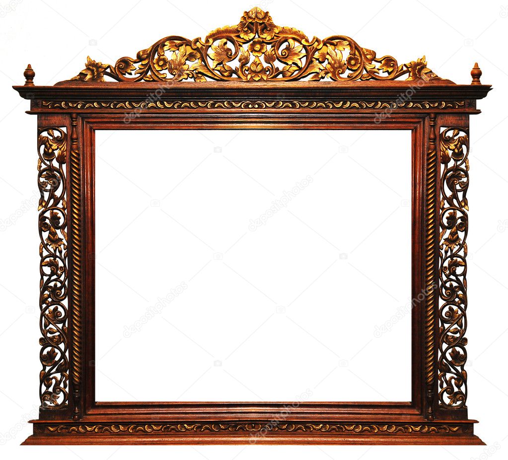 Wood frame vintage — Stock Photo © kritiya 7968751