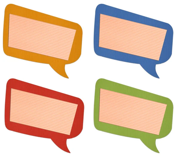 stock image Chat & idea, talk icons, signs,label