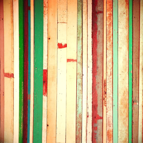 Candy color woode wall — Stock Photo, Image