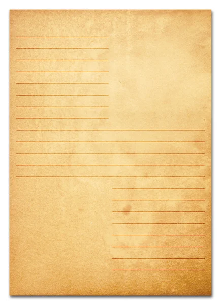 Recyklingu stare notatki papieru — Zdjęcie stockowe