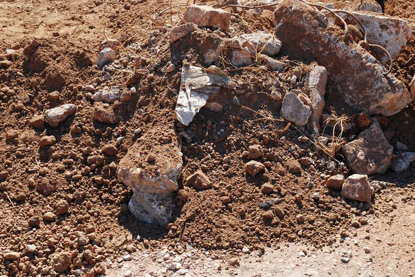 stock image Close up of soil background