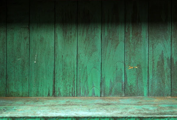Άδειο παλαιού ξύλινου ραφιού — Φωτογραφία Αρχείου