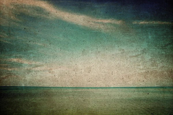 Deniz arka plan, vintage tarzı — Stok fotoğraf