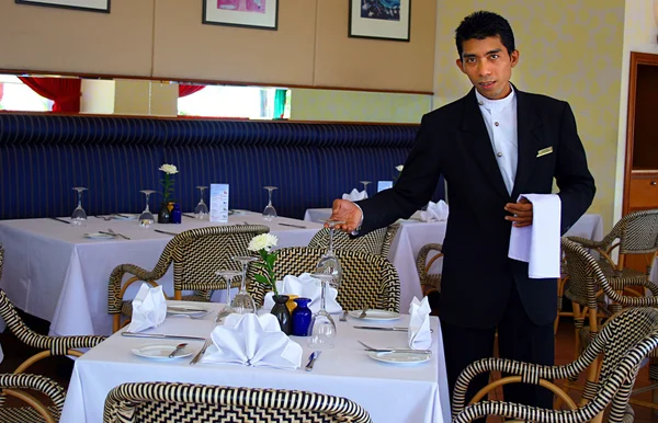 stock image Waiter or butler