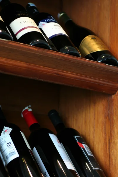 stock image Wine in the rack