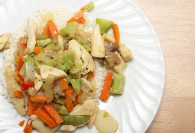 Stir fry tavuk