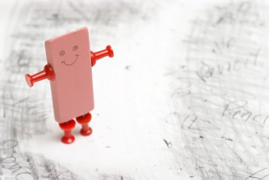 Eraser Man clipart