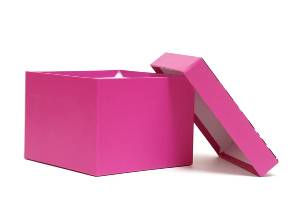 ピンクギフトボックス — ストック写真