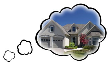 Dream House Concept clipart