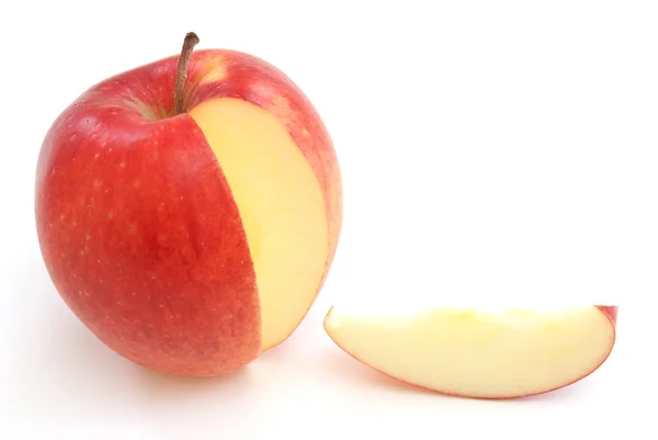 Яблочный ломтик — стоковое фото