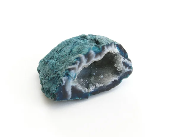 Μπλε geode — Φωτογραφία Αρχείου