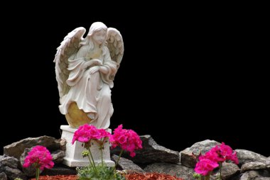 Statue of Angel clipart