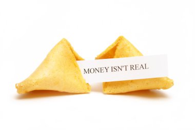 Fortune Cookie of Money clipart