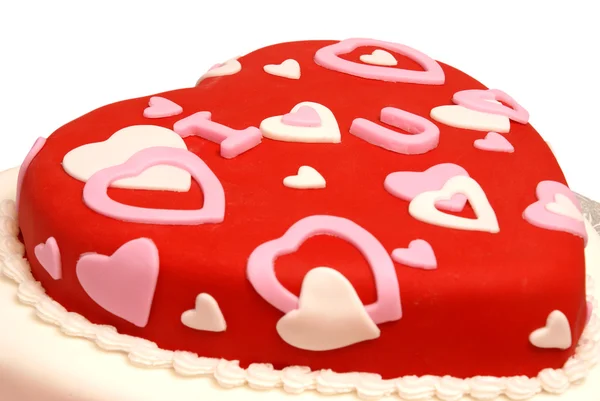 Heart Shaped Cake — Stock Photo, Image