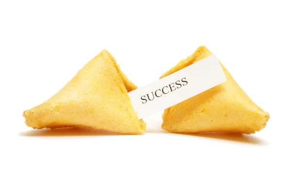 Bolinho da sorte do sucesso — Fotografia de Stock