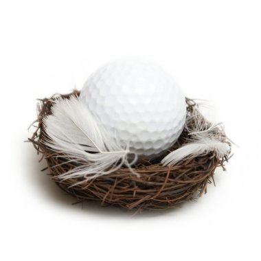 Golfer's Nest Egg clipart