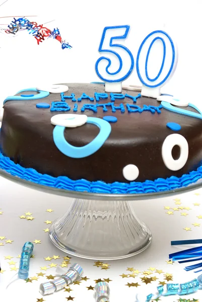Feliz aniversário de 50 anos — Fotografia de Stock