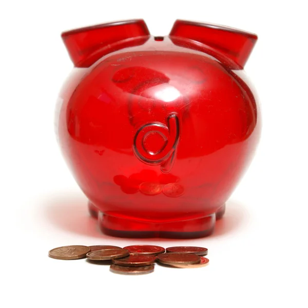 Piggy Bank Droppings — Stock Photo, Image