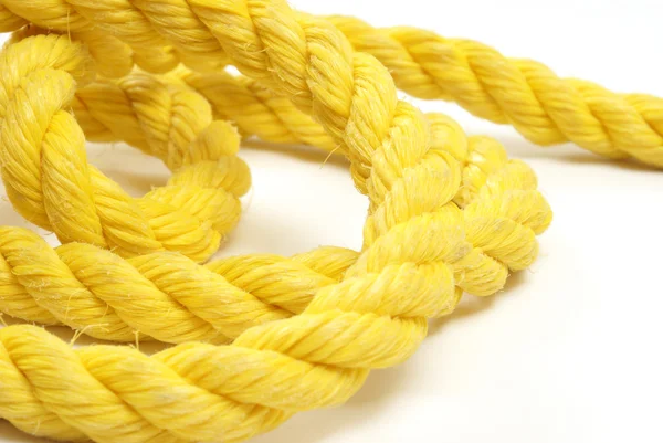 黄色ロープ — ストック写真