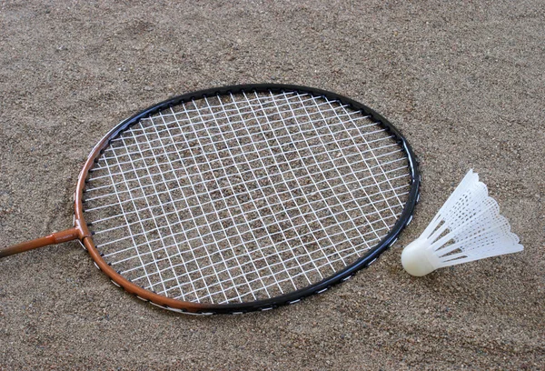 Plaj badminton — Stok fotoğraf